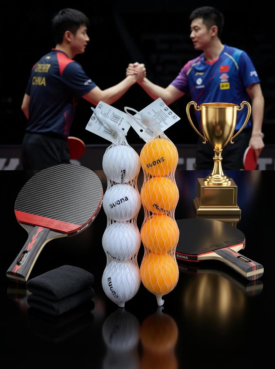 zebraas suona tischtennisbälle 8 stück orange, weiß suona tischtennisbäll zebraas suona tischtennisbälle 8 stück orange, weiß suona tischtennisbäll