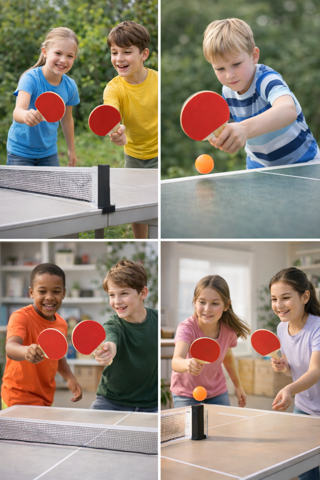 2 tischtennisschläger, 3 tischtennisbälle, tischtennisset für kinder / anfänger 2 tischtennisschläger, 3 tischtennisbälle, tischtennisset für kinder / anfänger