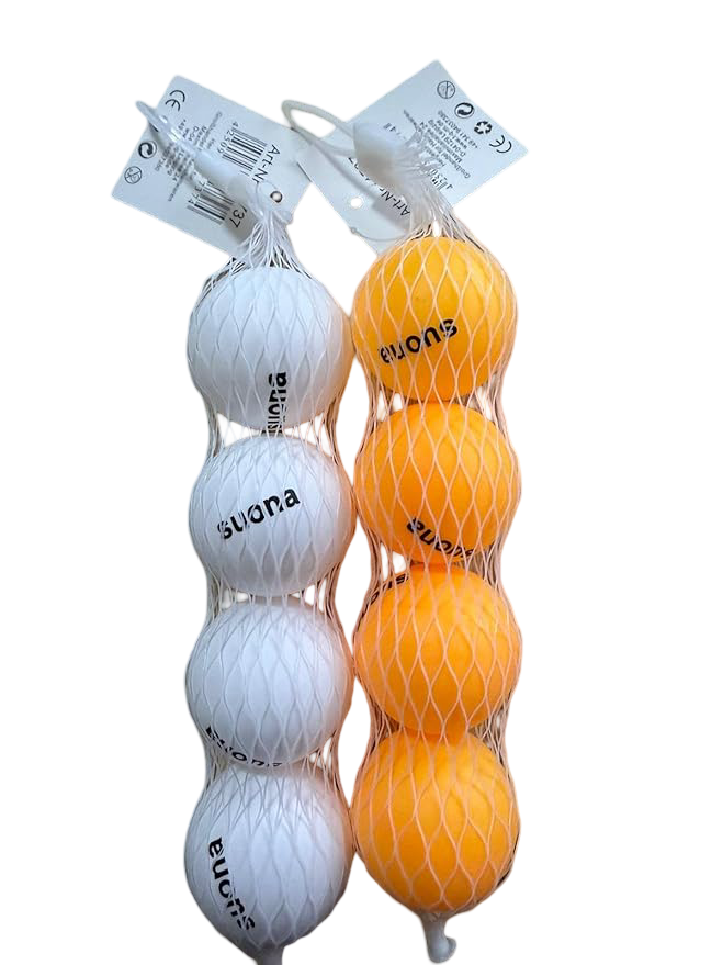 zebraas suona tischtennisbälle 8 stück orange, weiß suona tischtennisbäll zebraas suona tischtennisbälle 8 stück orange, weiß suona tischtennisbäll