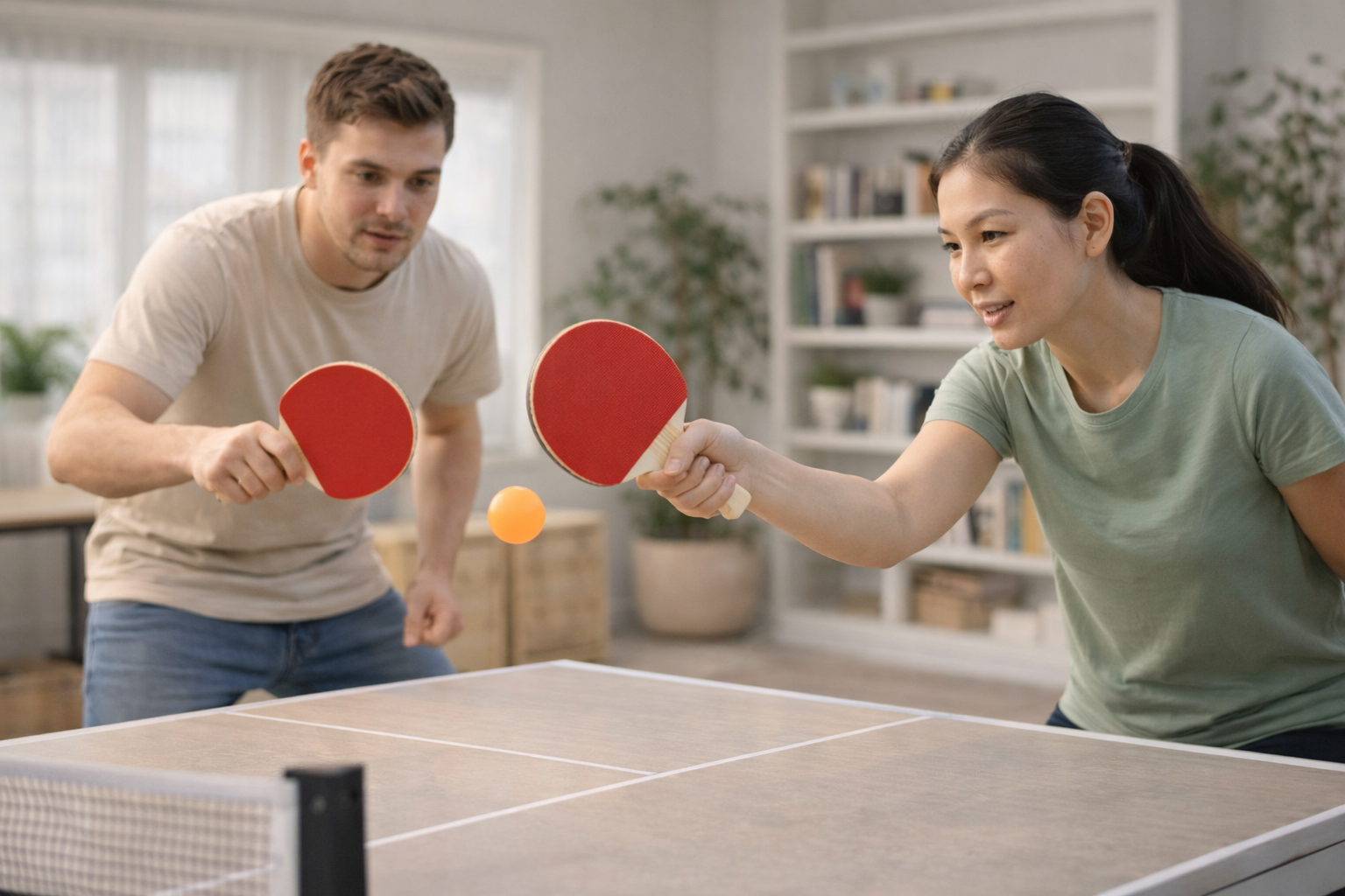 2 tischtennisschläger, 3 tischtennisbälle, tischtennisset für kinder / anfänger 2 tischtennisschläger, 3 tischtennisbälle, tischtennisset für kinder / anfänger