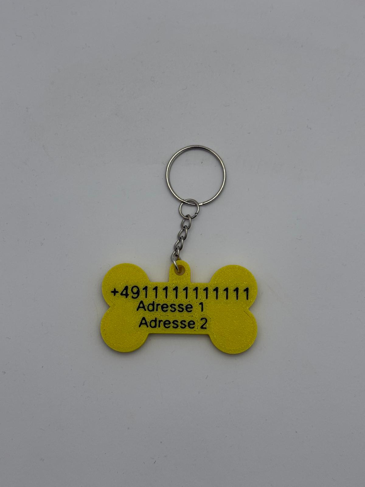 hundemarke mit name, telefonnummer und adresse schlüsselanhänger hundemarke mit name, telefonnummer und adresse schlüsselanhänger