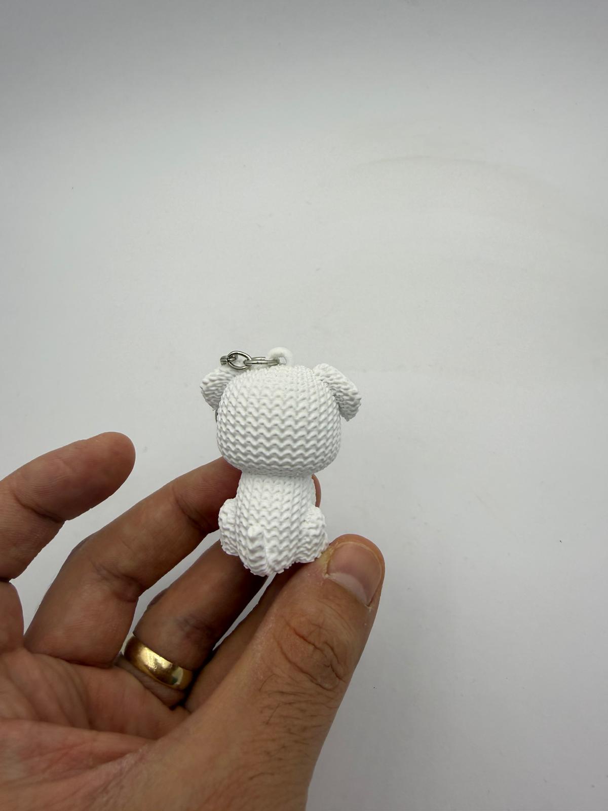 gestrickter welpe schlüsselanhänger gestrickter welpe schlüsselanhänger