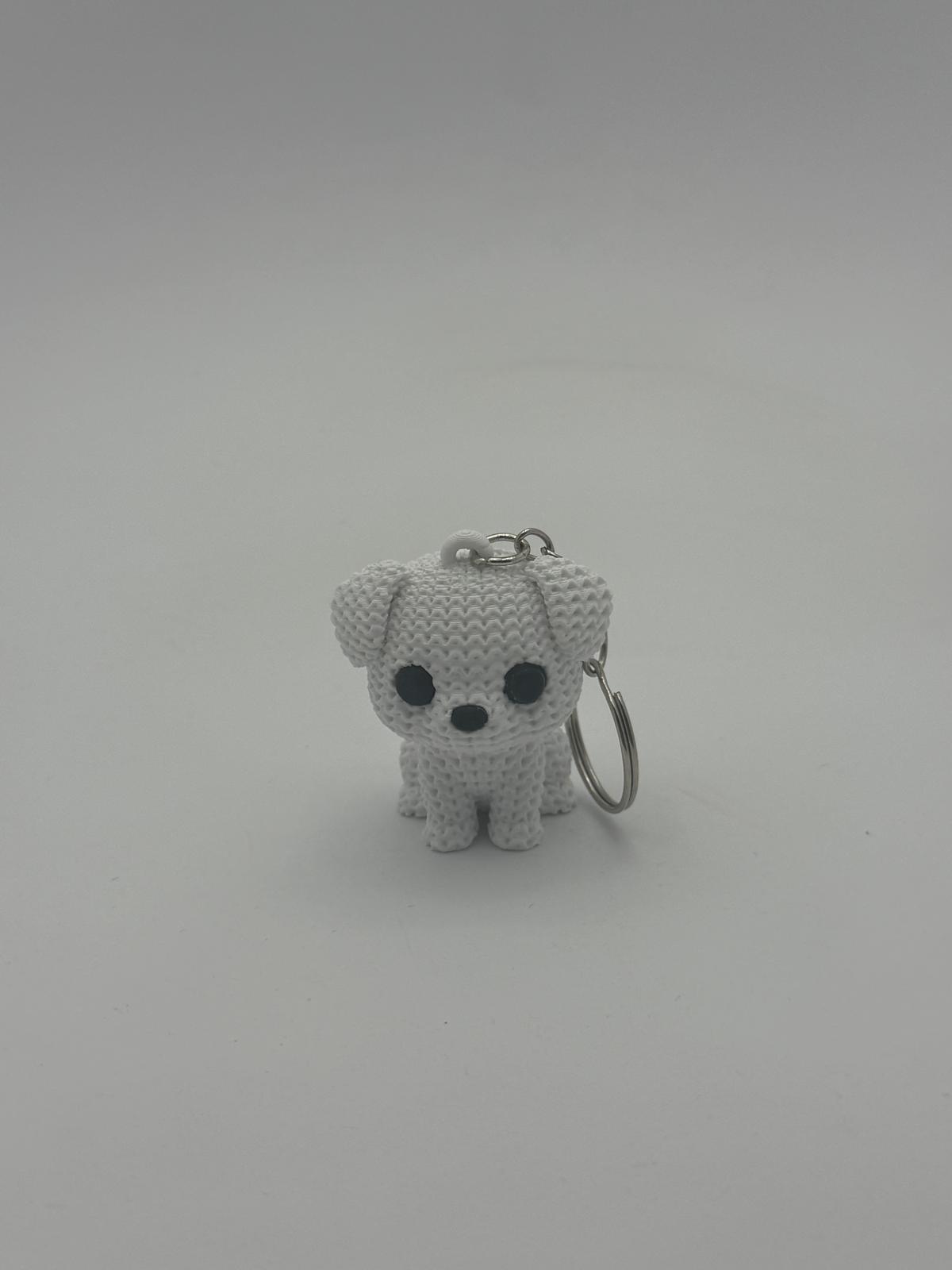 gestrickter welpe schlüsselanhänger gestrickter welpe schlüsselanhänger